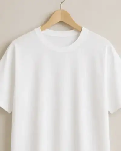 Remera básica hecha en jersey 24/1 peinado